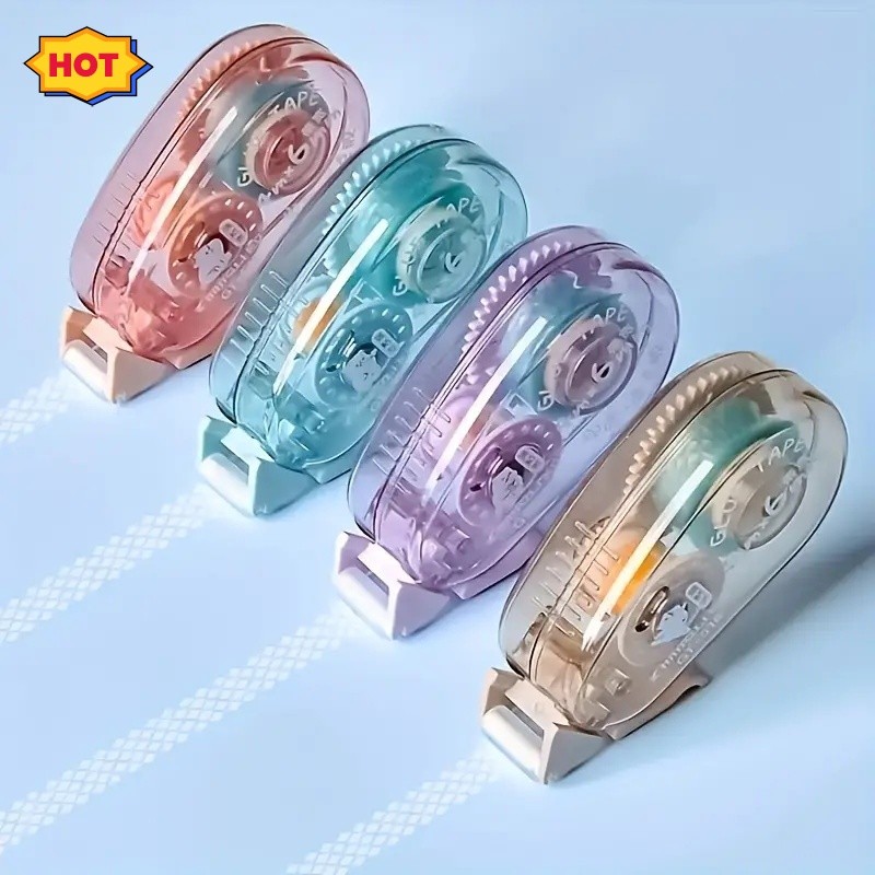 

WQN-4m*6mm Dispensing Tape DIY Scrapbook Collage Photo Album Double-sided TapeTape Office Stationery Supplies