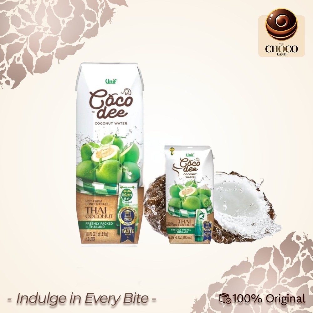 

Unif Coco Dee Air Kelapa Thailand - Coconut Water 99% murni