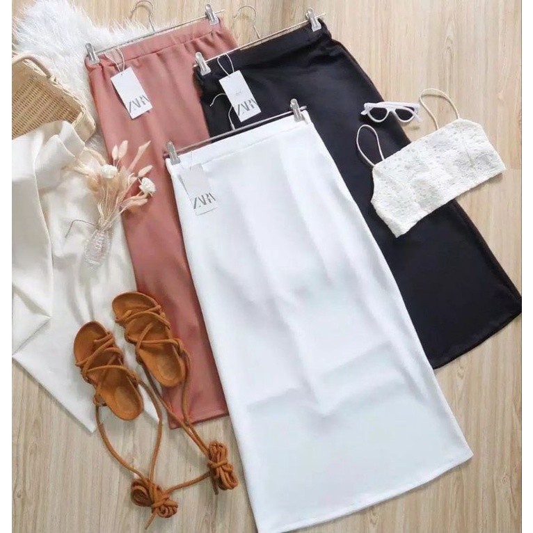 BAHAN PREMIUM / ROK SPAN PANJANG JUMBO XXXL MUAT BB 100 KG