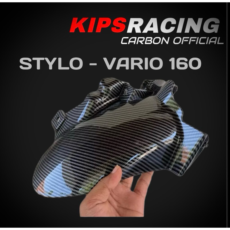 HUGGER VARIO 160 CARBON SPAKBOR KOLONG STYLO 160 VARIO 160 ▪️hugger stylo 160 carbon hugger vario 16