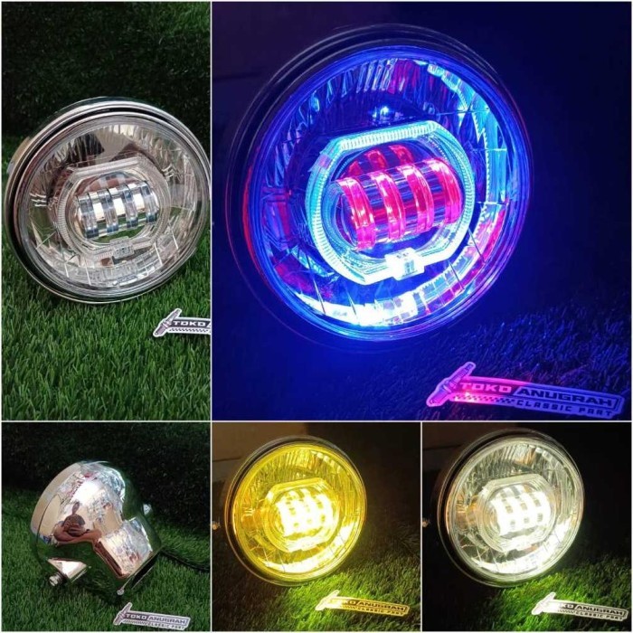READY Lampu Ninja Daymaker 4mata Projie Ninja Biled Ninja Crom