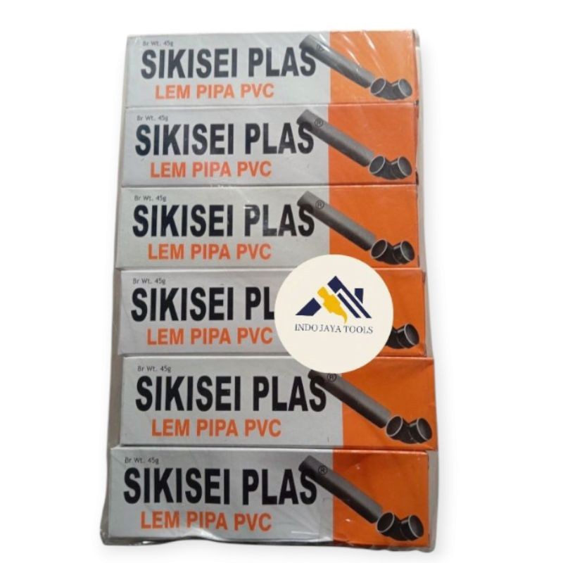 Sikisei Plas Lem Pipa PVC /Lem pipa termurah