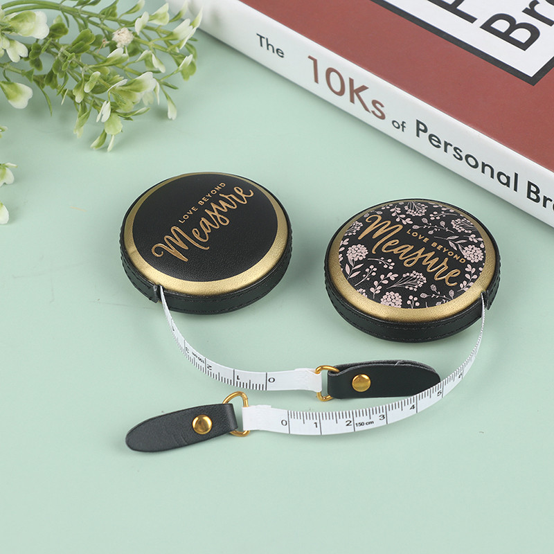 

1.5m/2m Portable Retractable Vintage Style Mini Tape Nostalgia Measure Ruler Retro Sewing Centimeter Inch Roll Tape 1pc
