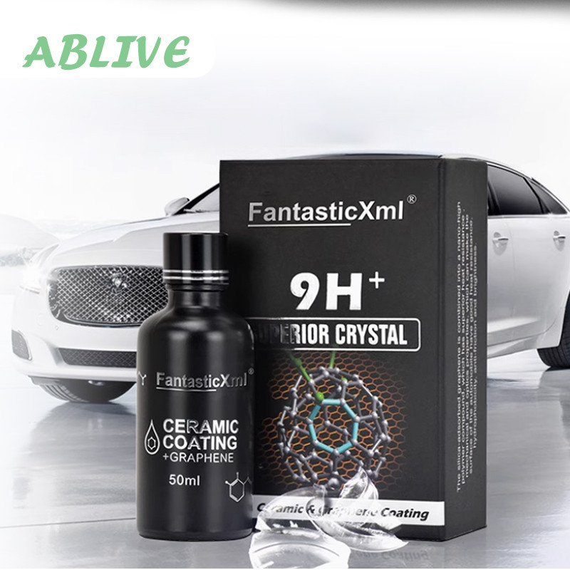 Cairan Coating Nano Ceramic 50ml Graphene Hybrid Nano Coating 9h+ Crystal Diamond Graphene Coating P