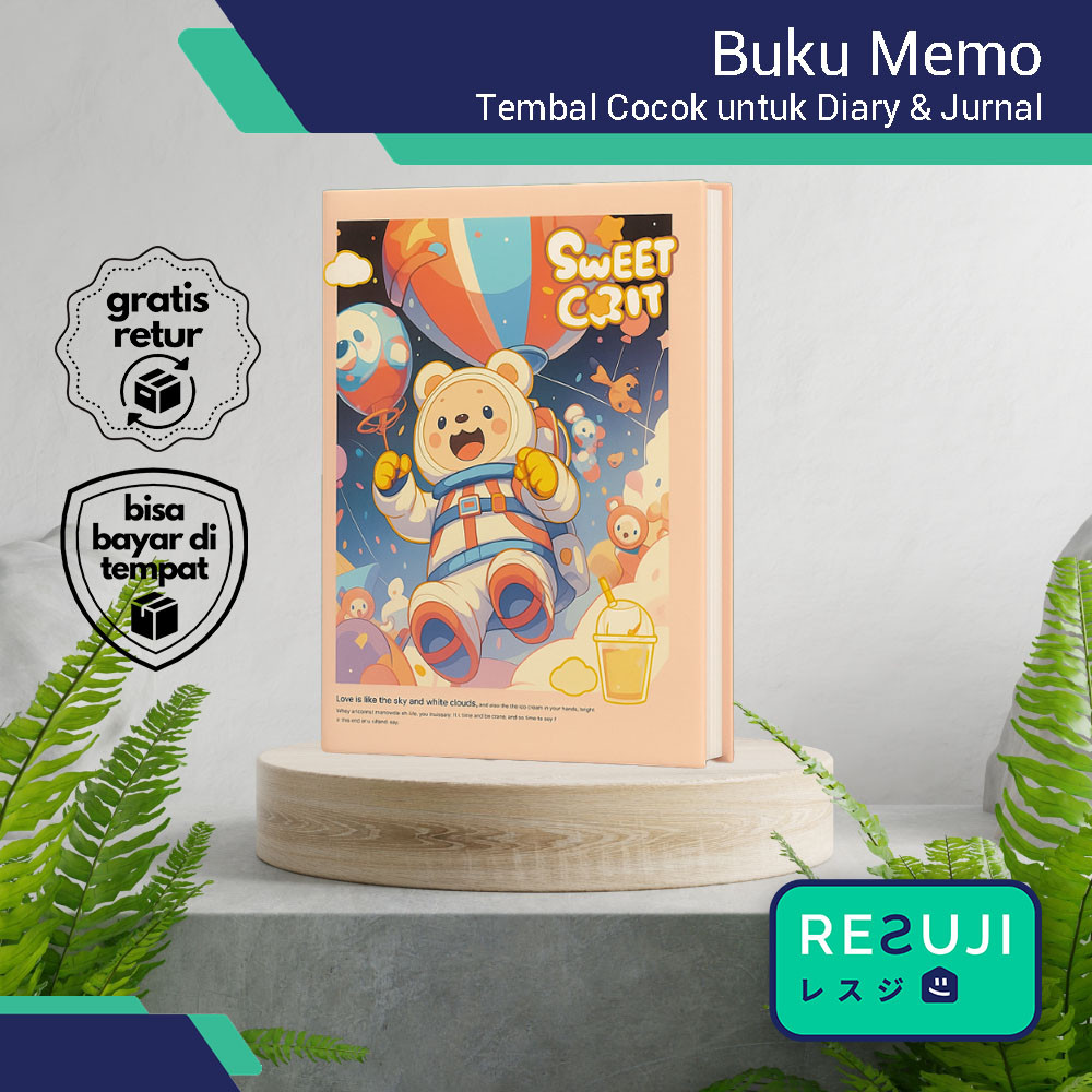 

Buku Diary Notebook Tebal Karakter Lucu Aesthetic Buku Catatan Jurnal Cute Buku Memo Motif Beruang