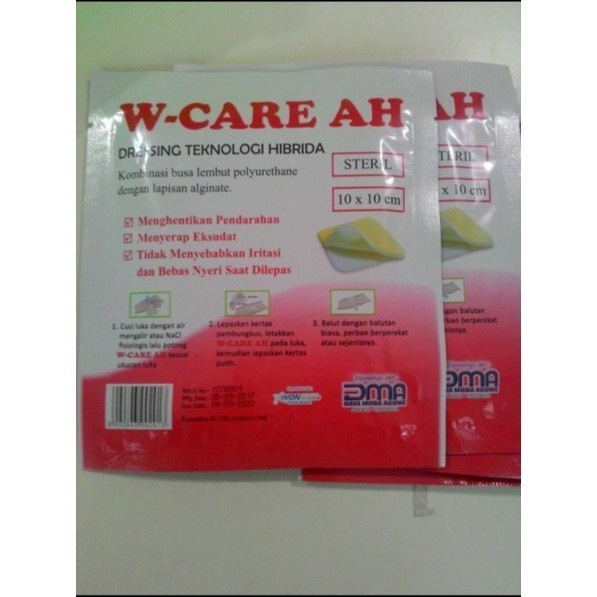 W-CARE AH / W CARE AH / WCARE AH 1 Pcs