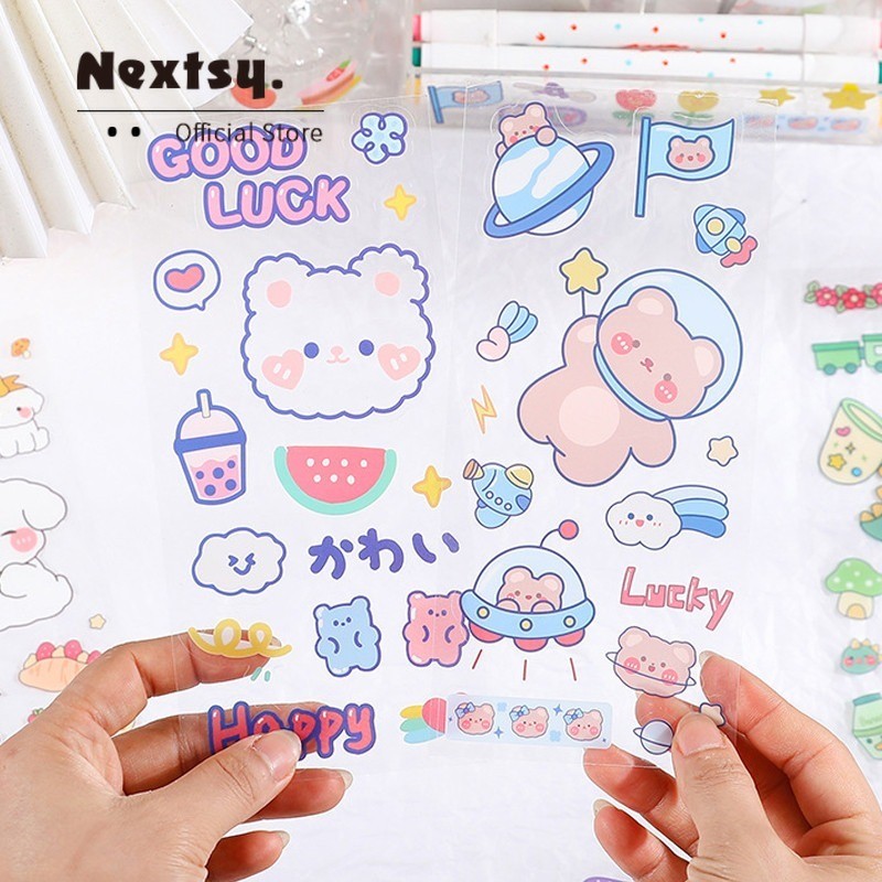

Nextsy Stiker Lucu Stiker Estetika Buku Harian