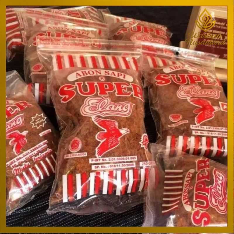 Abon Sapi Super Cap ELANG 250g Asli Boyolali | Abon Sapi Super Cap Elang Spesial Semarang