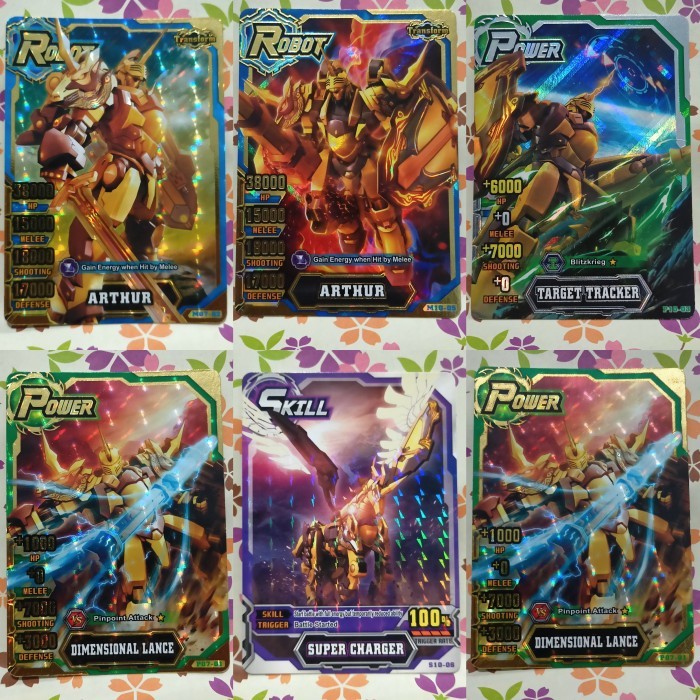 hero of robots gold arthur ( TRANSFORM ) robot / power / skill - SKILL crystal10