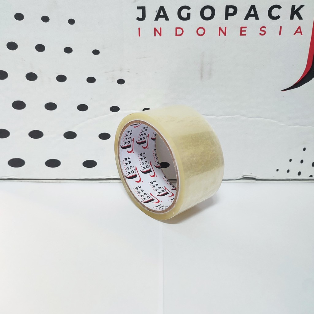 

Lakban Bening 45 mm x 72 yard - Lakban Packing Hemat - Jago Pack Indonesia Ekonomis