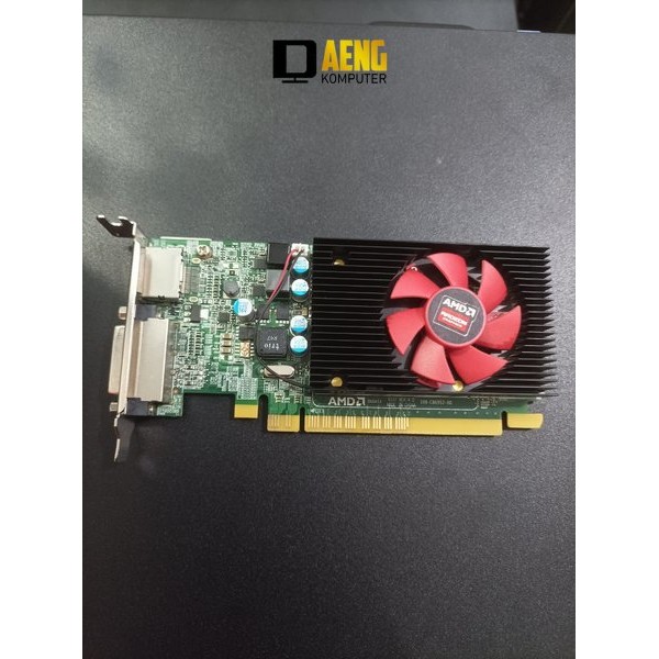 Vga Card PC AMD Radeon R7 200 Series 2 GB 64 Bit DDR5 Profil Pc PC Mini Support Mobo Intel dan AMD