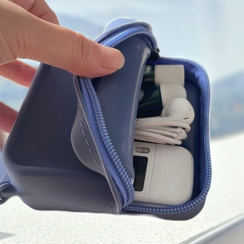 Silicone Makeup Bag Pouch Mini Tas Silikon Tempat Kosmetik Pembalut Anti Air