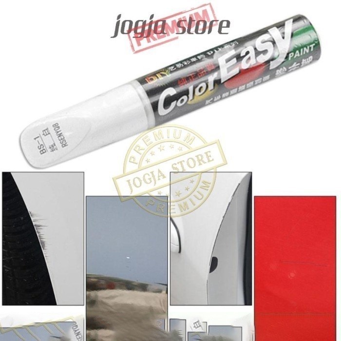 Cat Spidol Penghilang Baret Lecet Anti Gores Kendaraan Mobil - Silver