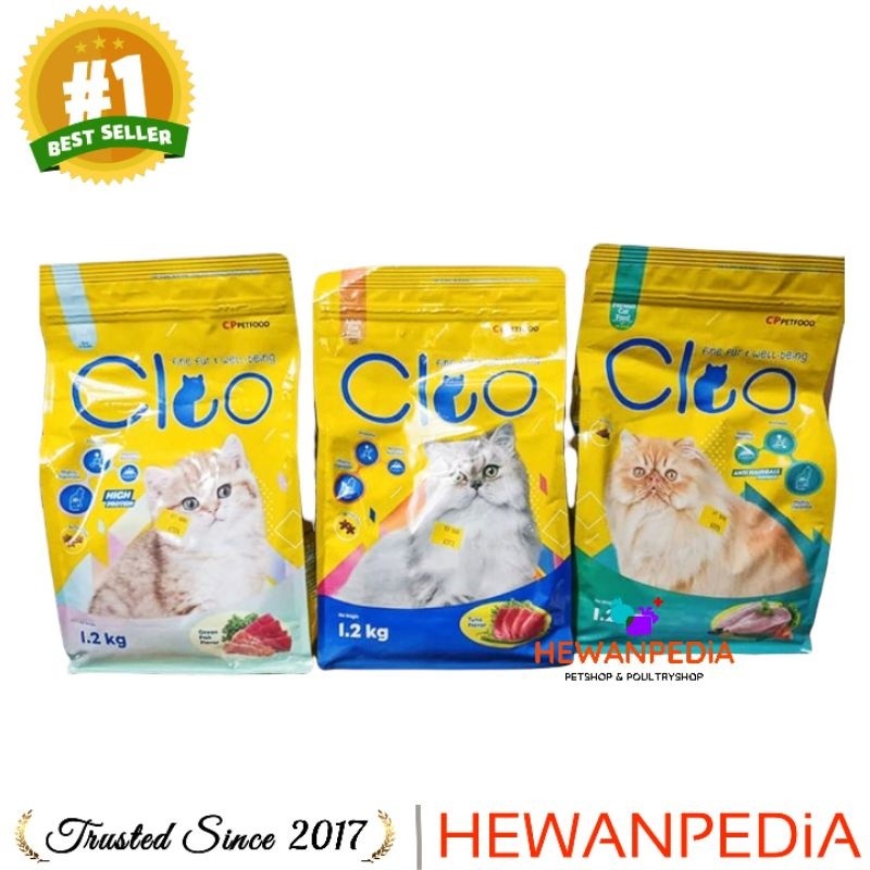 CLEO KITTEN 1.2 Kg hewanpedia - Pakan Anak Kucing Anakan Cat Food Catfood Pakan Kering Hewanpedia Ob