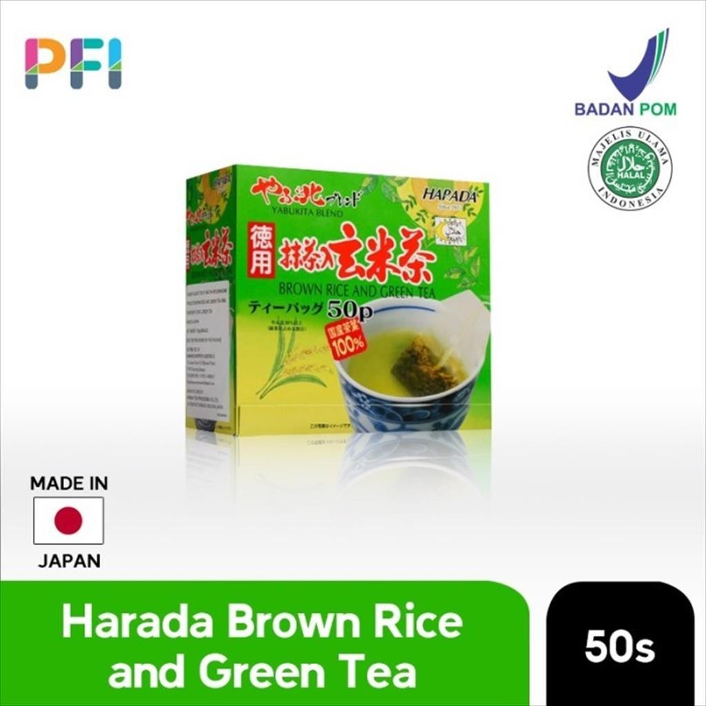 

Harada Brown Rice and Green Tea Box