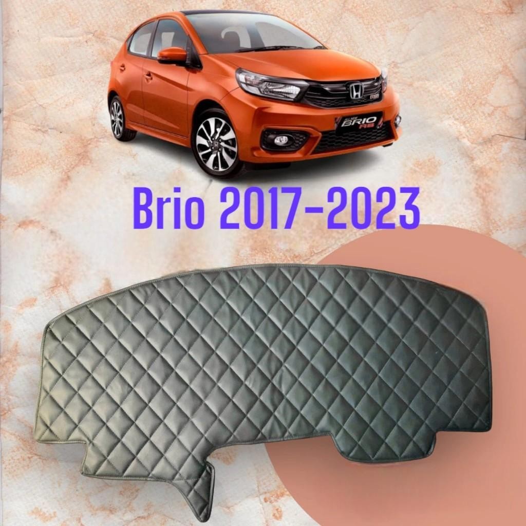 Cover Alas Dashboard Honda New Brio 2017-2023 Pelindung Dasbor Aksesoris Interior Mobil