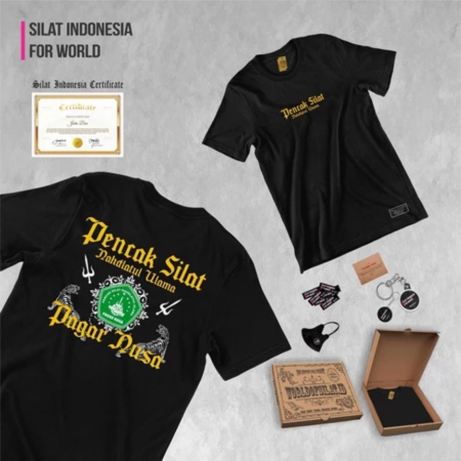 Kaos Pagar Nusa Distro IPSI Kaos Arpansa Kaos PN 1986 Kode PN SILAT NU