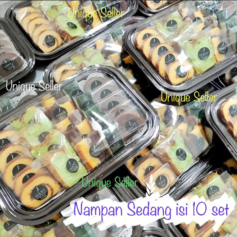 Nampan Plastik Sedang Medium isi 10 Set / Nampan Mika Sedang M Hantaran Lamaran Tunangan Tingjing