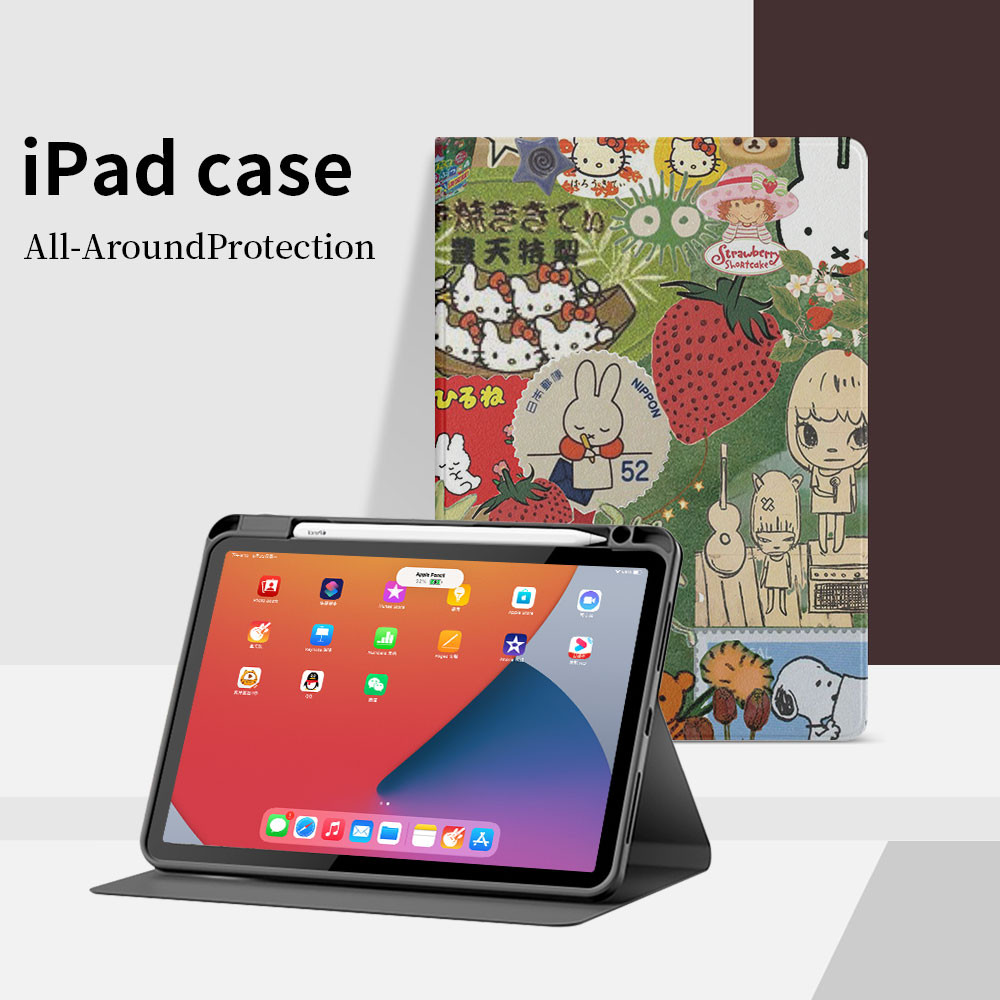 

Ipad case Air4th 5th 6th 10.9 For Funda ipad 9th 10th Generation Mini 6 2024 10.2 9.7 8.3in Cover 2022Pro11 Book format case