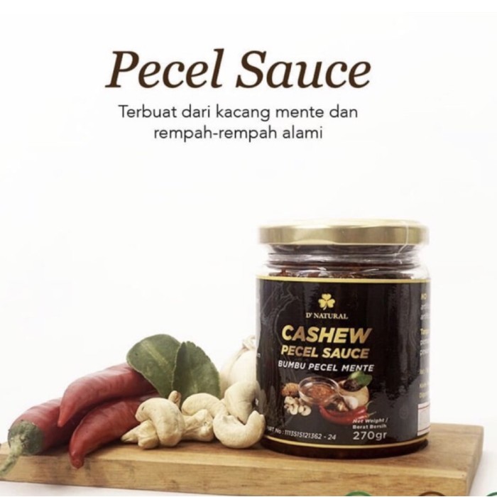 

✨TERLARIS -Sambal Bumbu Pecel Organik 270 Gram
