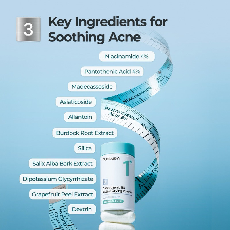 numbuzin No.1 Pantothenic B5 Active Drying Powder 7gr