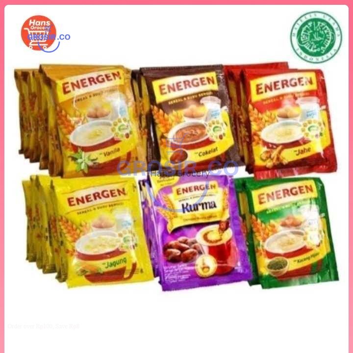 

Grosir ENERGEN Sereal + Susu B10 All Varian