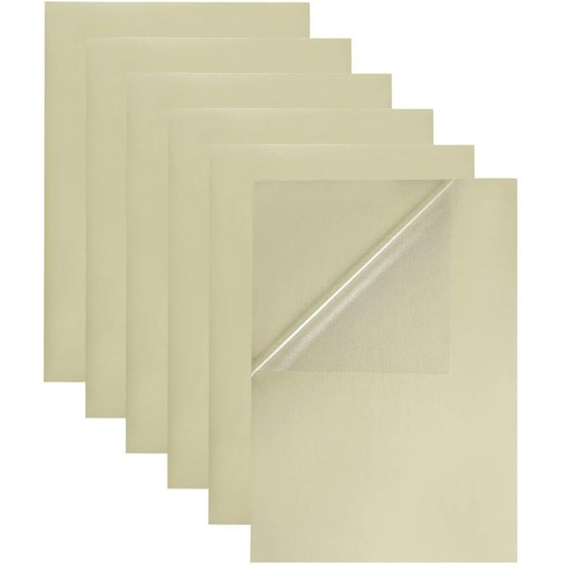 

30 Sheets 8.3" x 11.8" A4 Size Transparent Laser Printer Labels Adhesive Waterproof Clear Labels PET Stickers for Information
