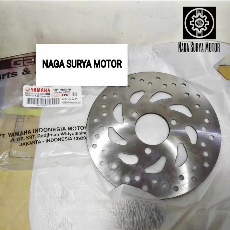 Piringan cakram depan disk brake Soul GT 115 125 Fino 125 1KP-F582U-00/01 ORI