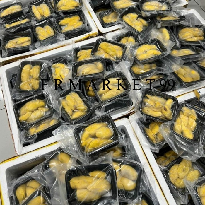 

Durian Musang King Kupas Frozen / Buah Durian Musangking Malaysia Original / Pack