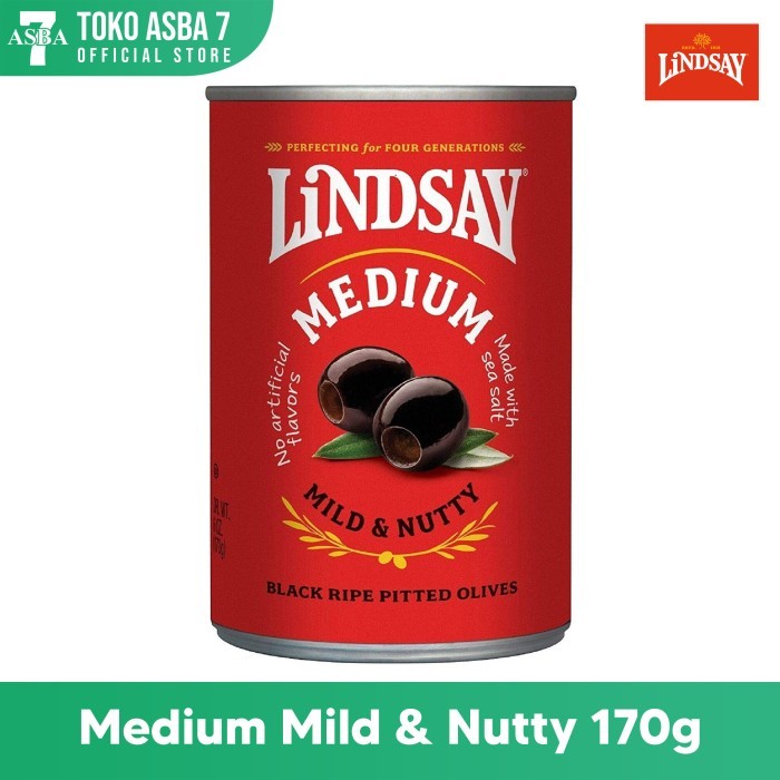 

LINDSAY OLIVES PITTED RIPE MEDIUM 170GR