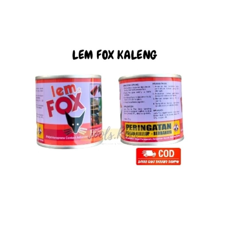 

LEM FOX KALENG /LEM FOX KUNING 70GR