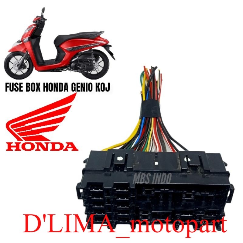 FUSE BOX HONDA GENIO ORIGINAL / RUMAH BOX SIKRING HONDA GENIO ORIGINAL KOJ / TEMPAT PUSAT SIKRING HO