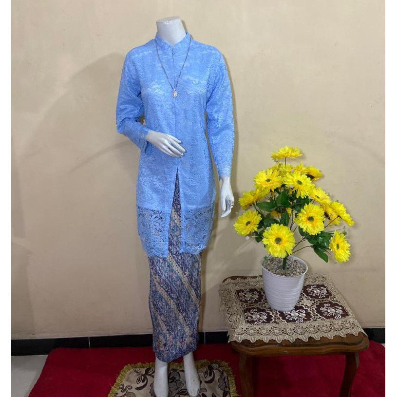 AK Stelan kebaya brukat tunik Kurung kebaya modern kebaya Stelan wanita kebaya kurung baju kurung wa