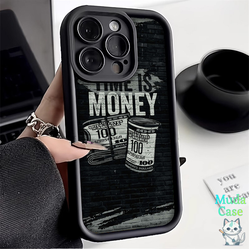 OPPO Case Dolar Amerika 100 mode Motif Casing Hp Oppo A17 A16K A16 A15 A98 A94 A93 A78 A78 A77 A76 A