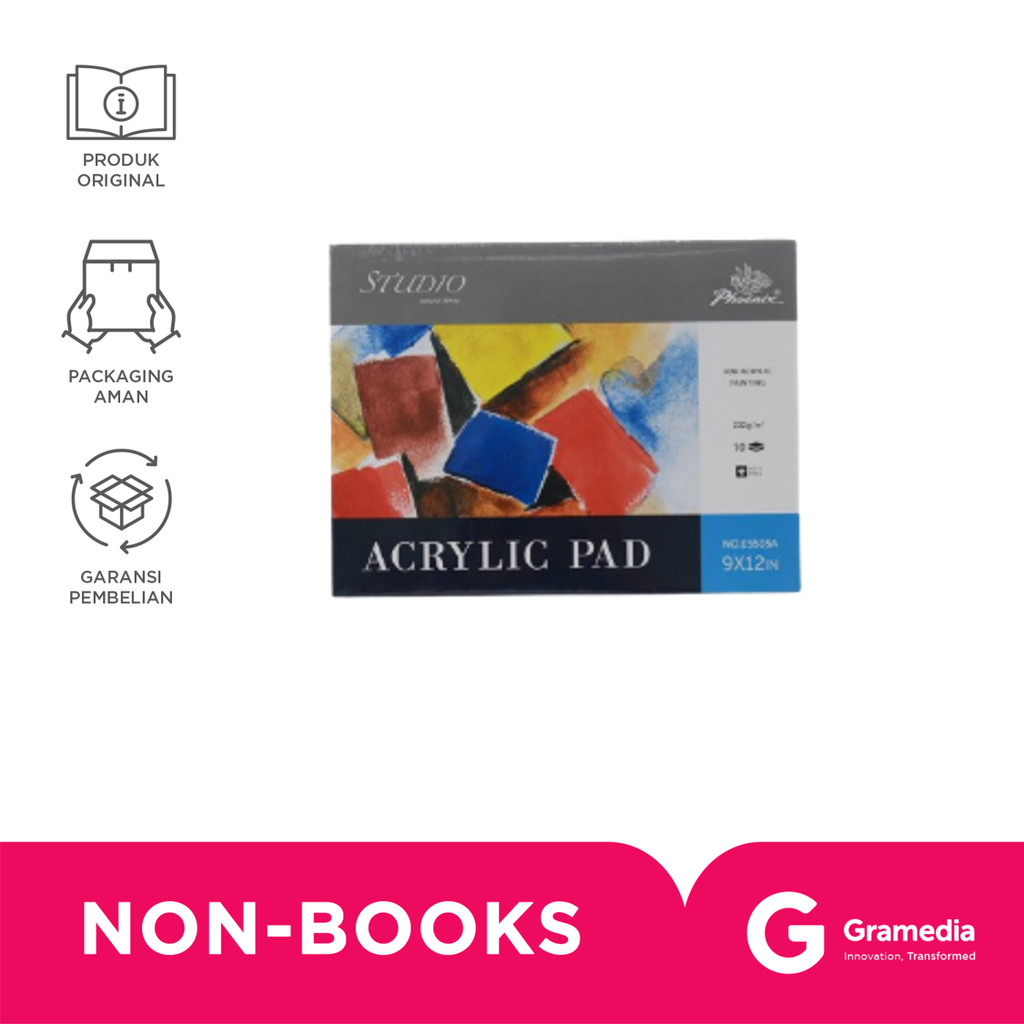 

Phoenix Pad Acryl 5505A 9X12 33,