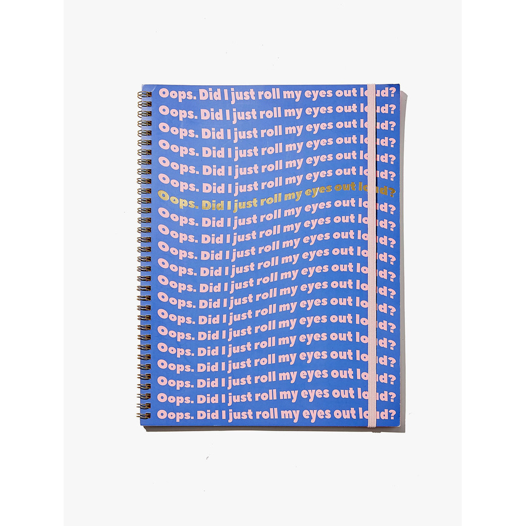 

Typo - Buku & Alat Tulis - A4 Spinout Notebook - Take Note Floral Pin