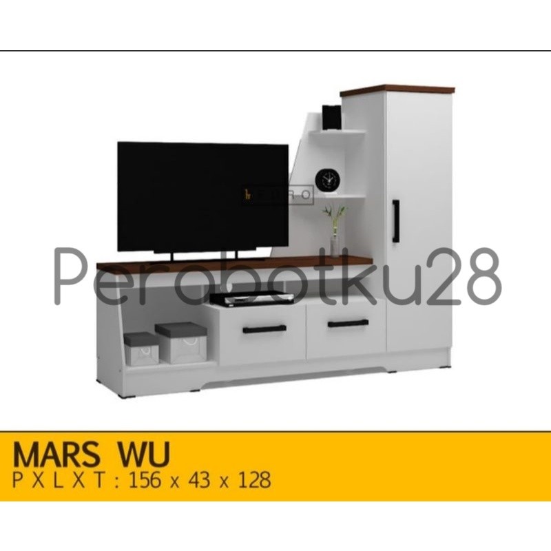 PERABOTKU28 - Buffet Tv Mars Wu