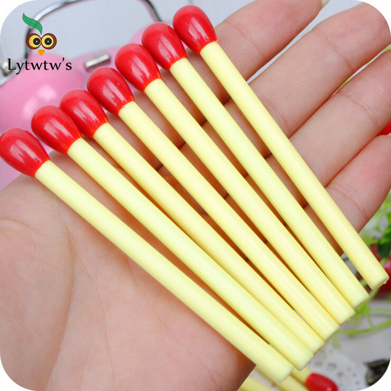 

1 Pcs Stationery Cute Kawaii Mini matchstick Creative School Office Supply Ballpoint Pen matche funny free freebie novelty
