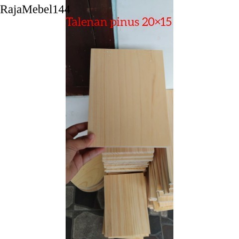 

Talenan Kayu Pinus 20x15cm / Media Lukis/ Media transfer foto 6R gratis ongkir