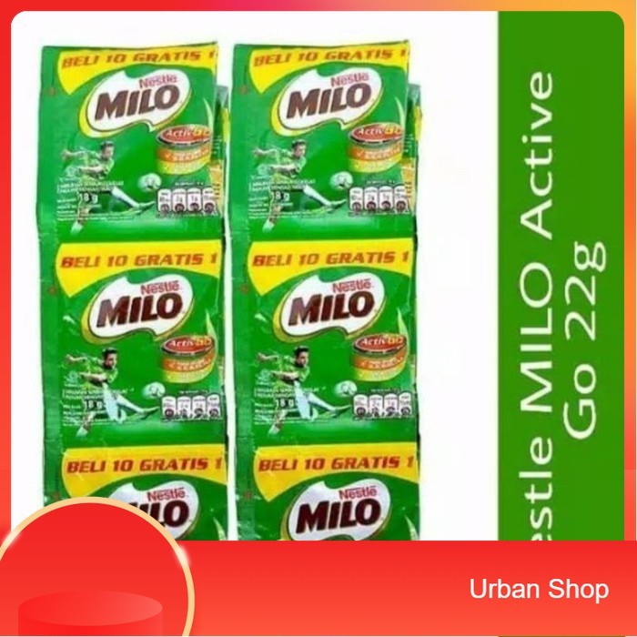 

Milo Sachet 22gr Renceng (11 Sachet) / milo renteng