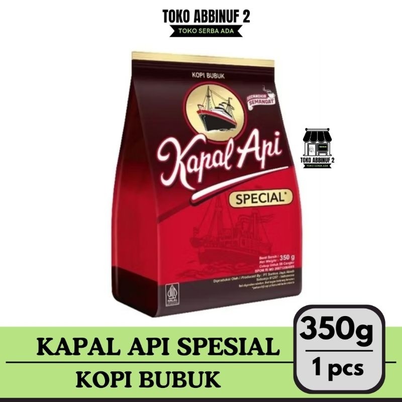 

1 PCS - KAPAL API SPESIAL 380g KOPI BUBUK