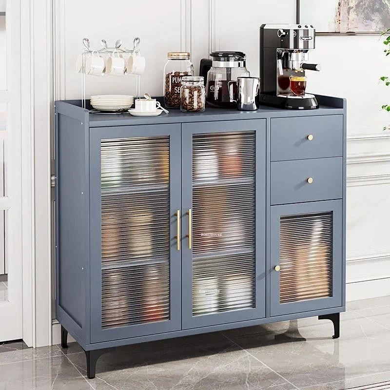 Simple Modern Bamboo Kitchen Cabinets For Kitchen Furniture Sideboard With Drawer Luxury Household M