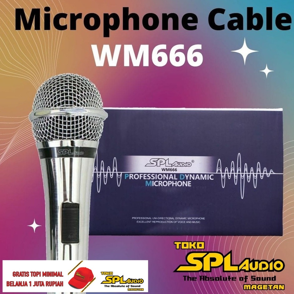 SPL Audio Dynamic Microphone WM 666