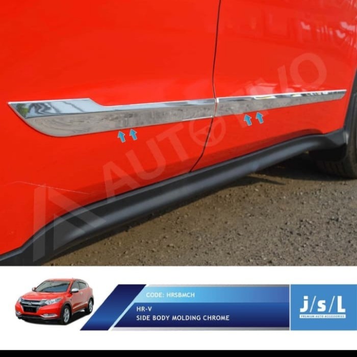 HONDA HRV LIS BODY KROME/LIS BODY MOLDING CHROME