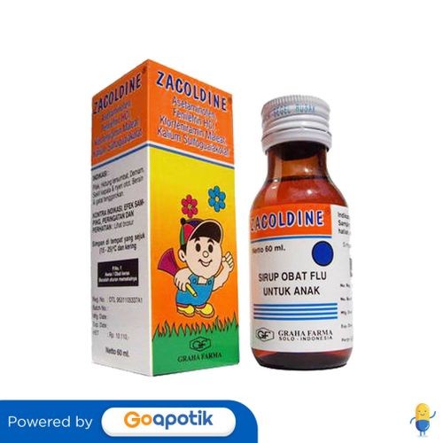 Zacoldine Syrup 60 Ml Botol