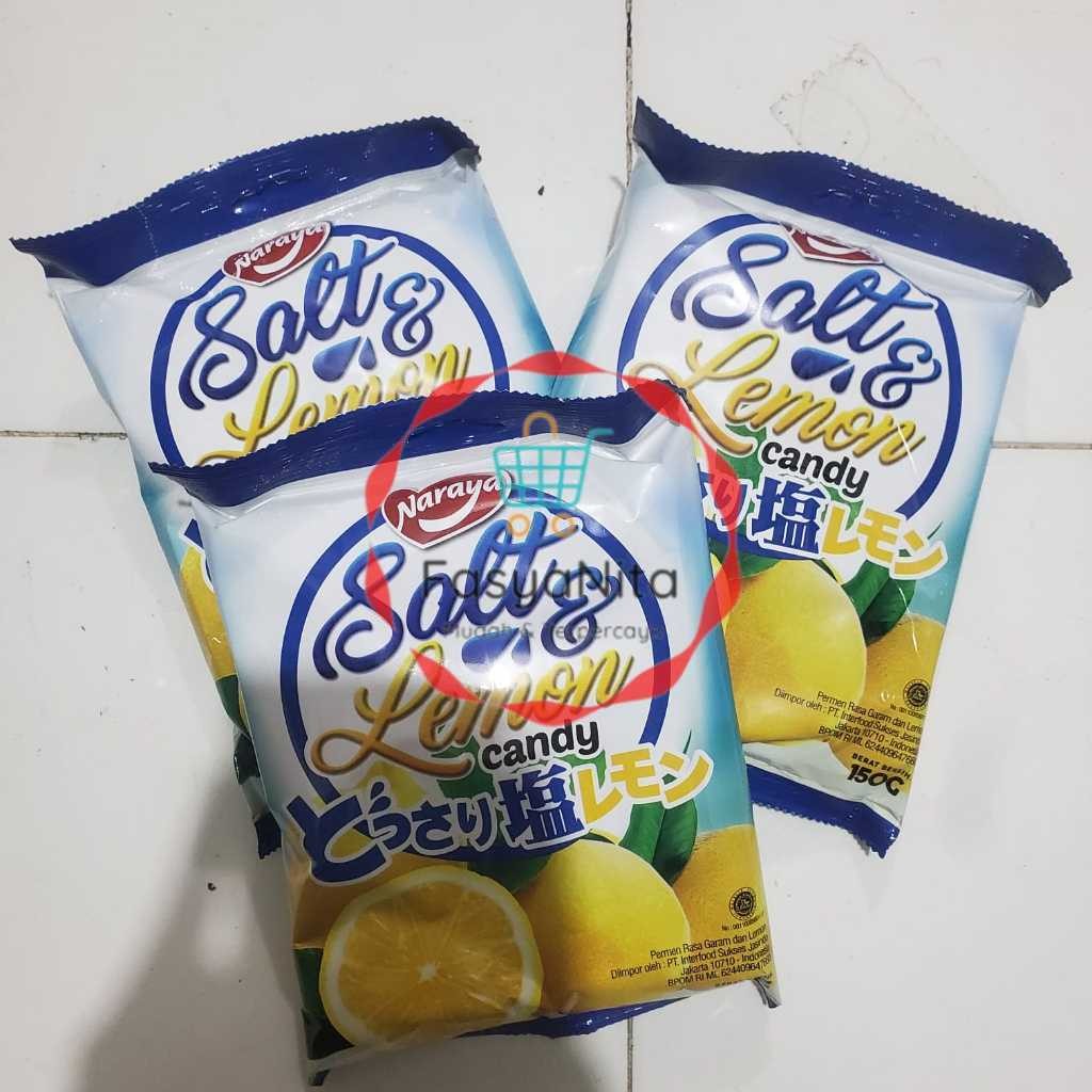 

NARAYA SALT&LEMON CANDY 150GR - Fasyanita Denpasar