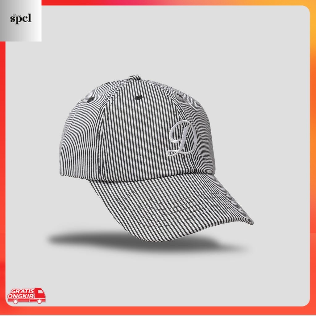 Kekinian / Exhale Caps Topi D Striped