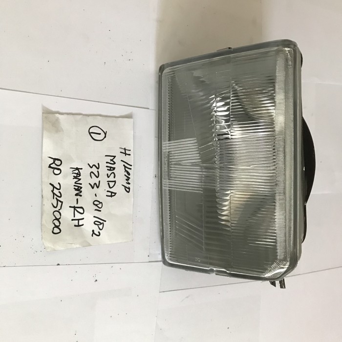 Headlamp head lamp lampu depan mazda 323 kanan tahun 1981 1982