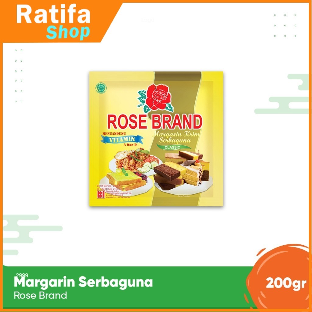 

Rose Brand Margarin Sebaguna 200gr