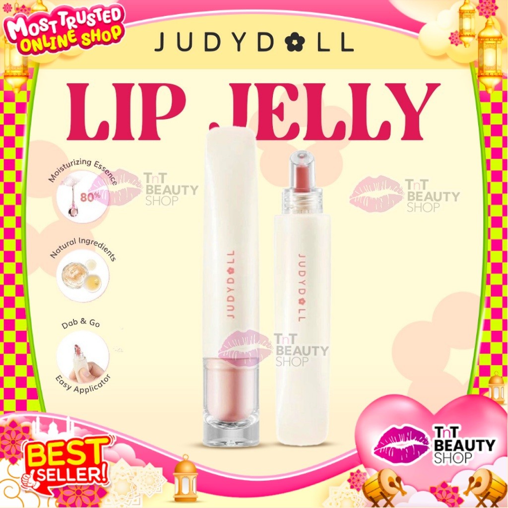 Judydoll Lip Jelly Daily Tinted Lip Jelly Pigmented Moisturizing Daily Lip Care | TnT Beauty Shop